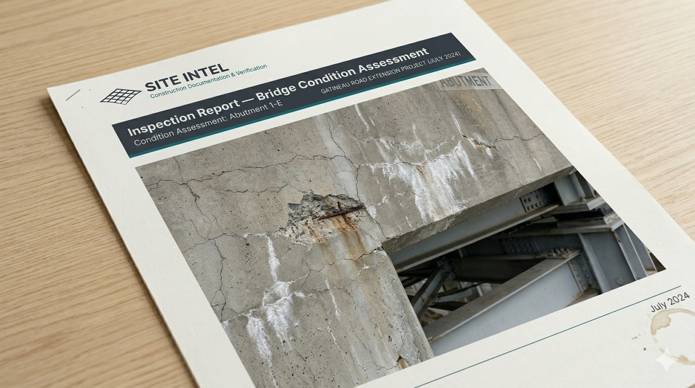 Sample inspection support report